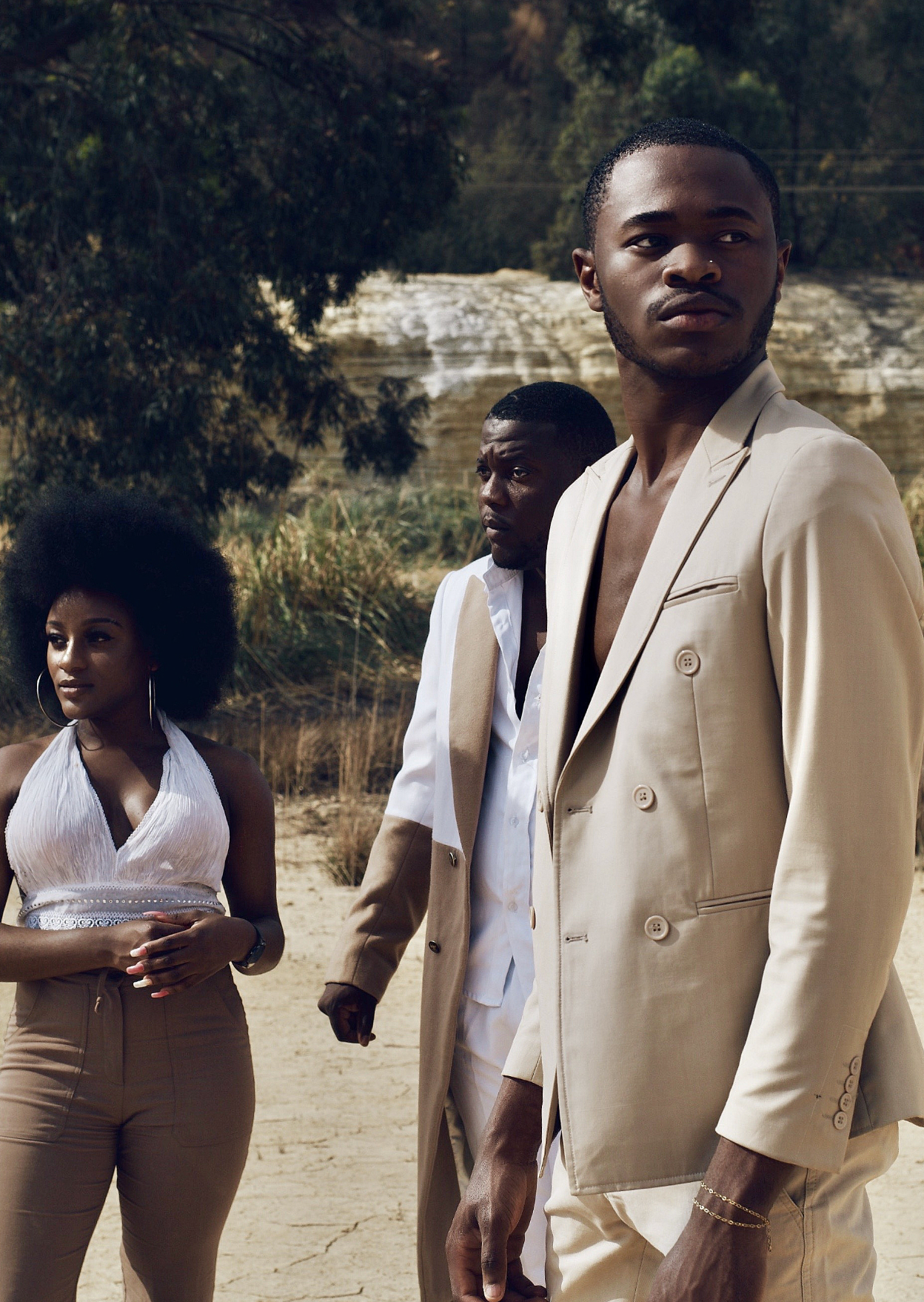 Editorial fashion shoot photographed in Johannesburg studio