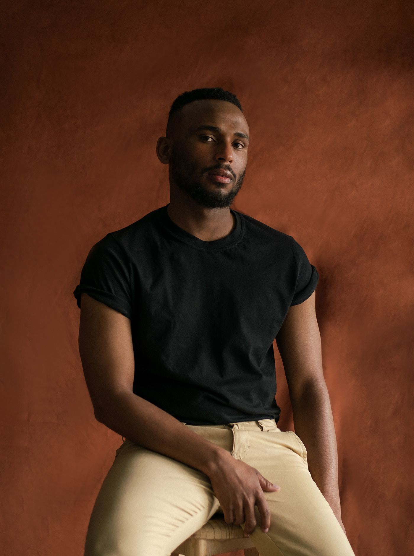 Editorial fashion shoot photographed in Johannesburg studio