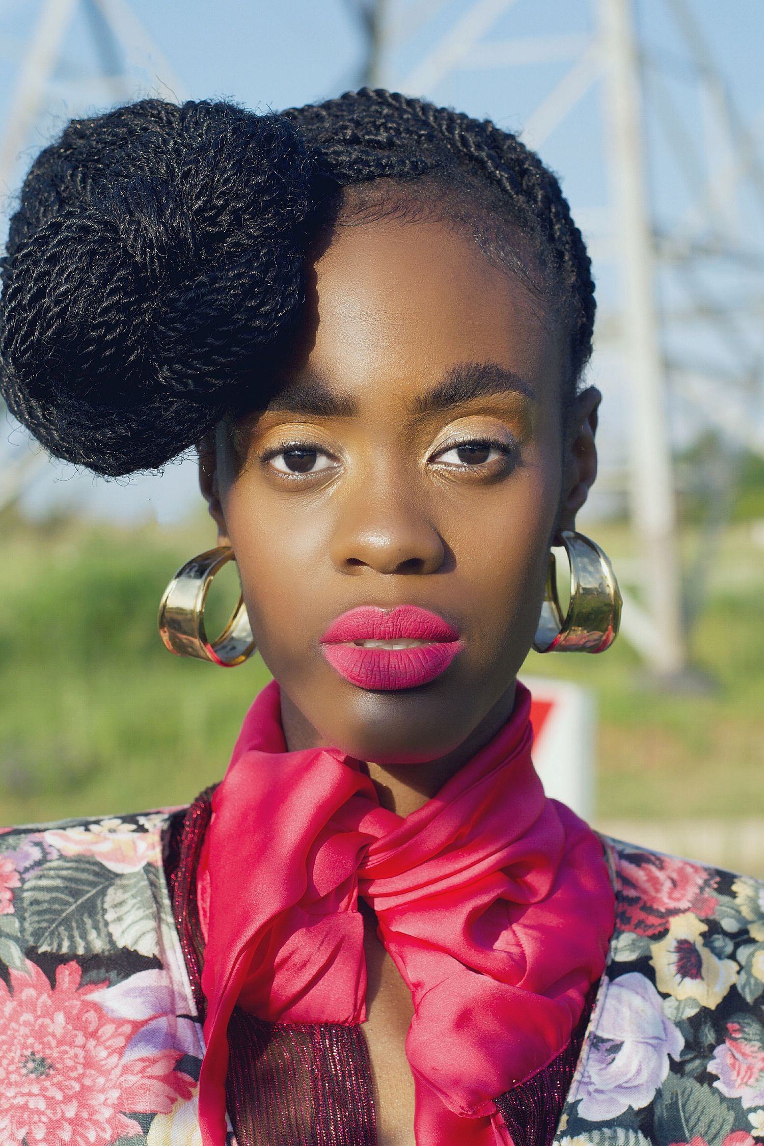 Editorial fashion shoot photographed in Johannesburg studio