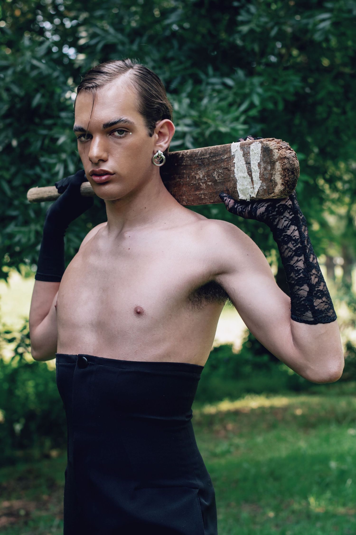 Editorial fashion shoot photographed in Johannesburg studio