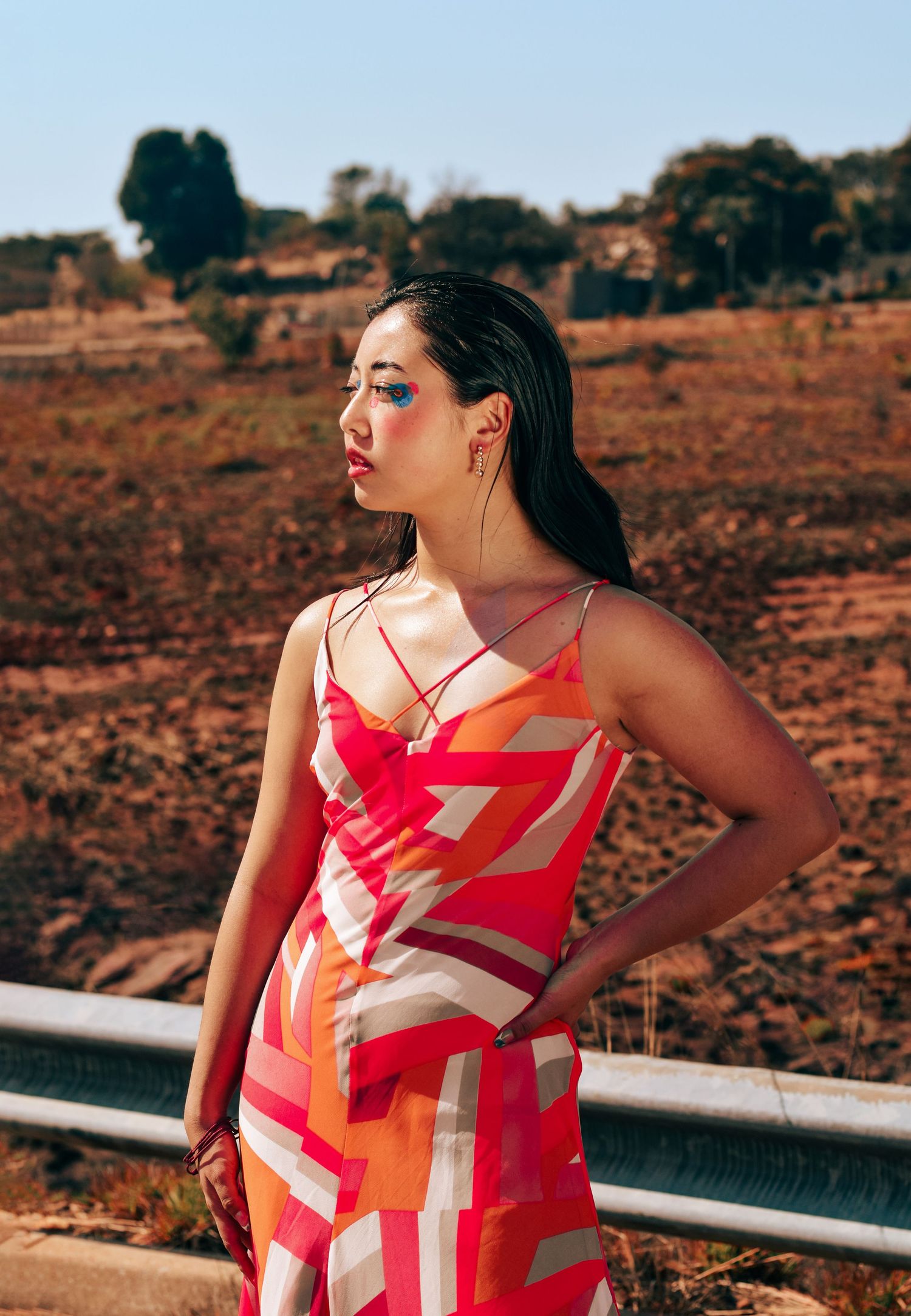 Editorial fashion shoot photographed in Johannesburg studio
