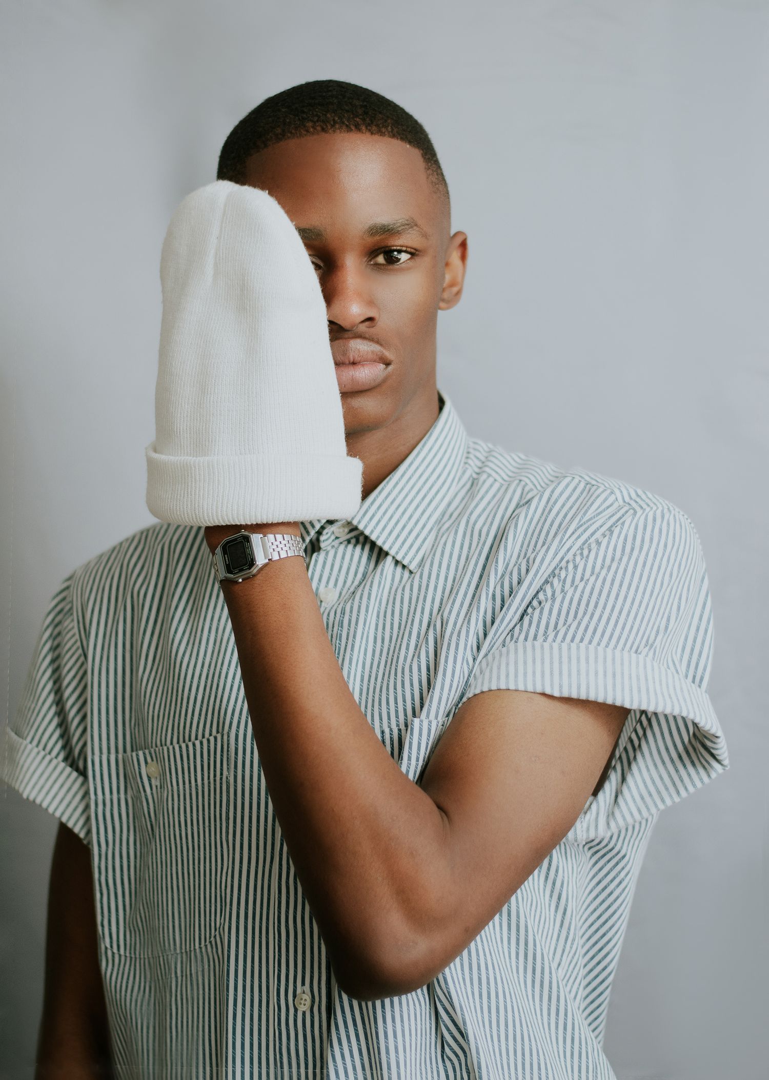 Editorial fashion shoot photographed in Johannesburg studio