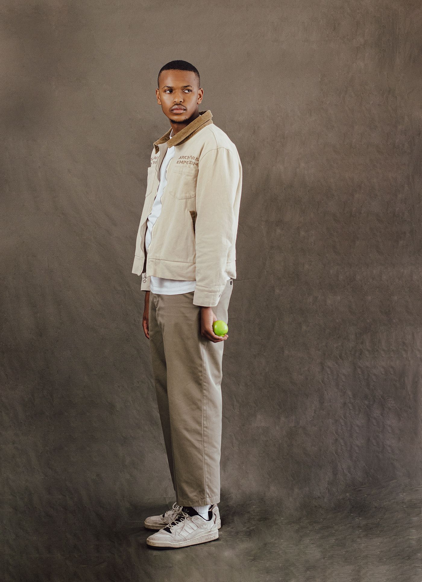 Editorial fashion shoot photographed in Johannesburg studio