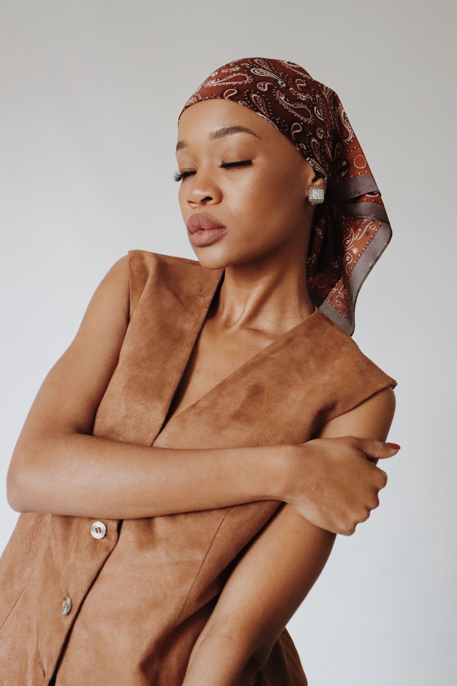 Editorial fashion shoot photographed in Johannesburg studio