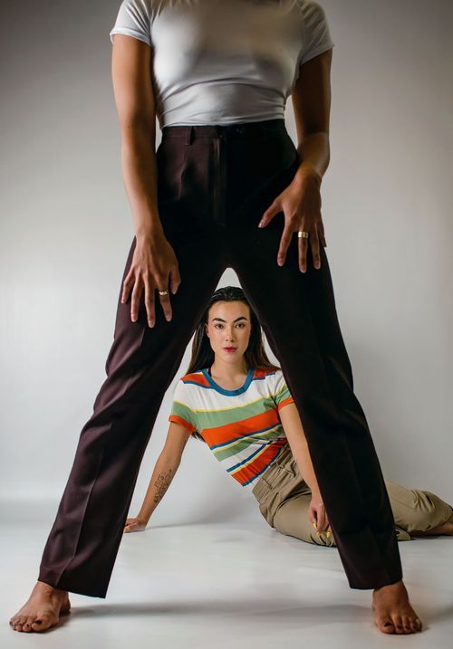 Editorial fashion shoot photographed in Johannesburg studio