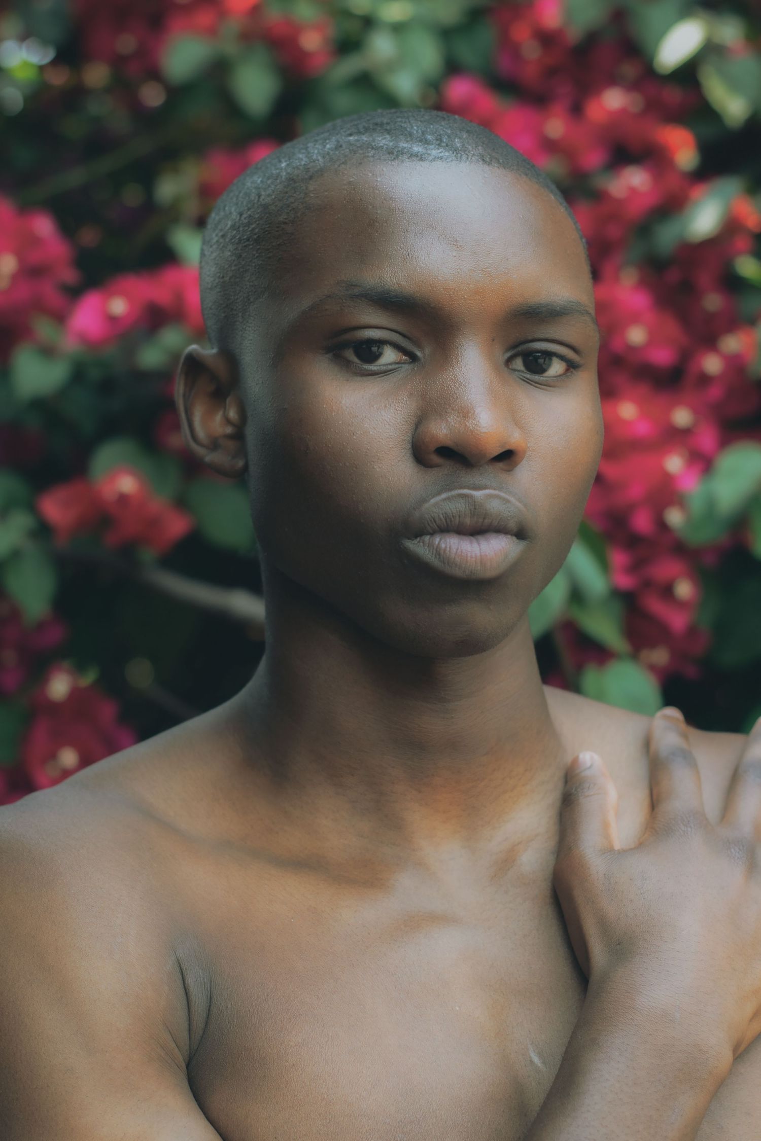 Editorial fashion shoot photographed in Johannesburg studio