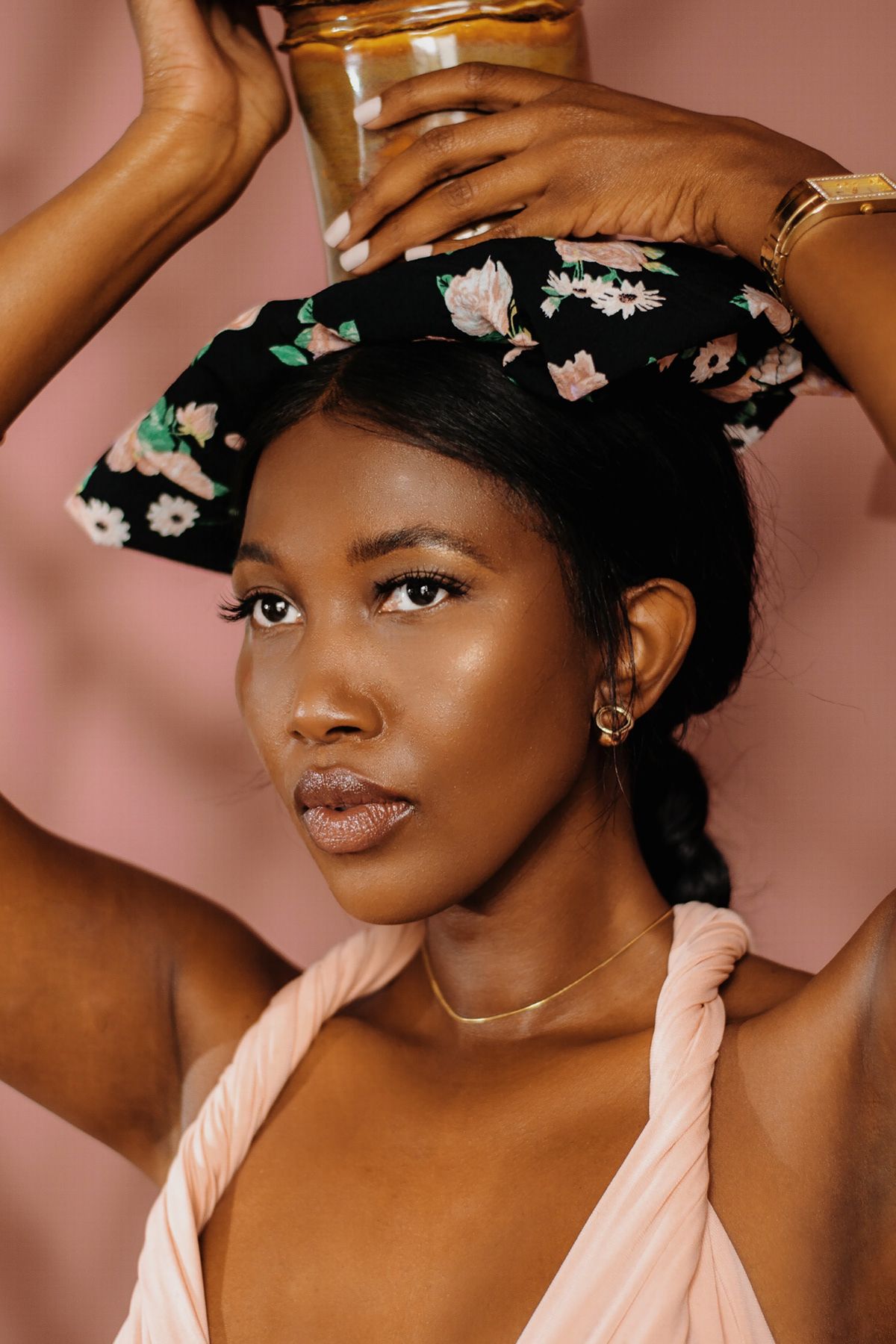 Editorial fashion shoot photographed in Johannesburg studio