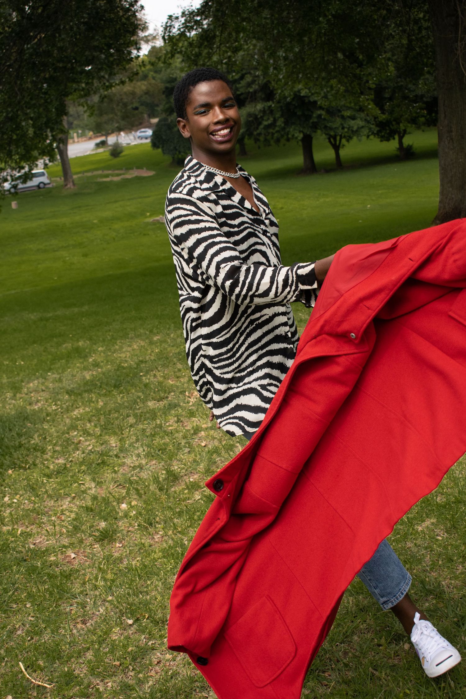 Editorial fashion shoot photographed in Johannesburg studio