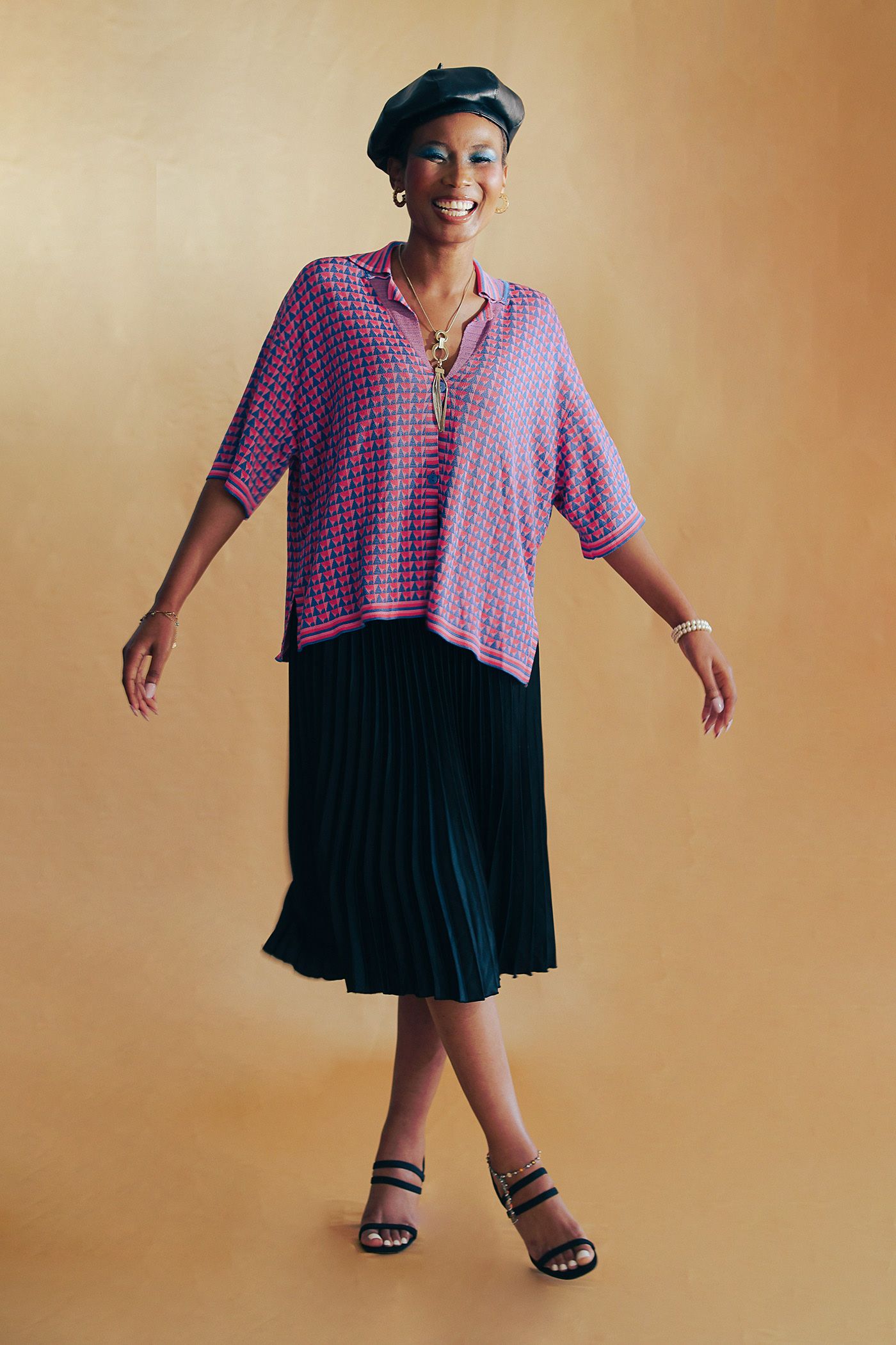 Editorial fashion shoot photographed in Johannesburg studio