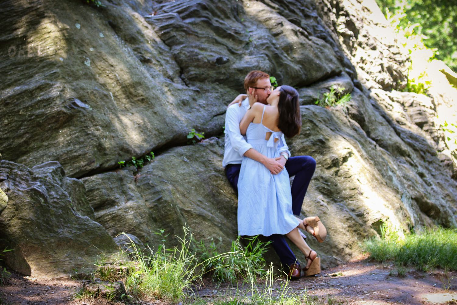 Central Park, NYC Engagement Photoshoot
