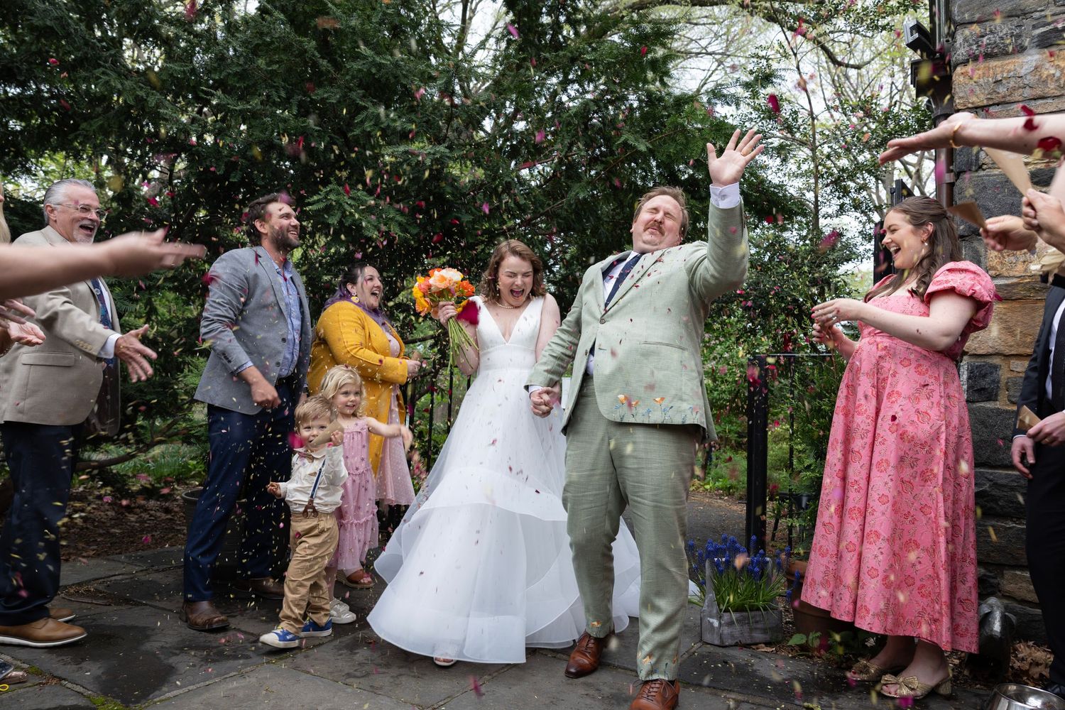 The Bonnefont, Fort Tryon Park Wedding Photography