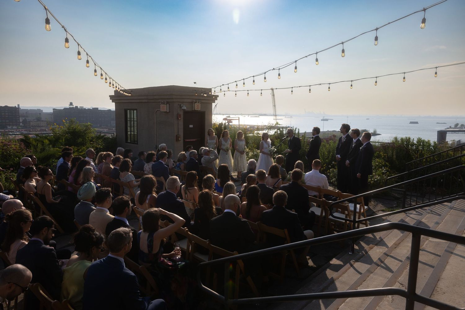 Brooklyn Grange Wedding Photography - Lisa Bettencourt Photography NYC