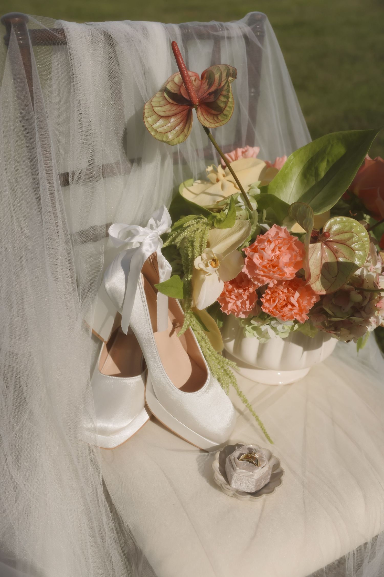 Details from a wedding assisted by Events by Lauren Ashlee.