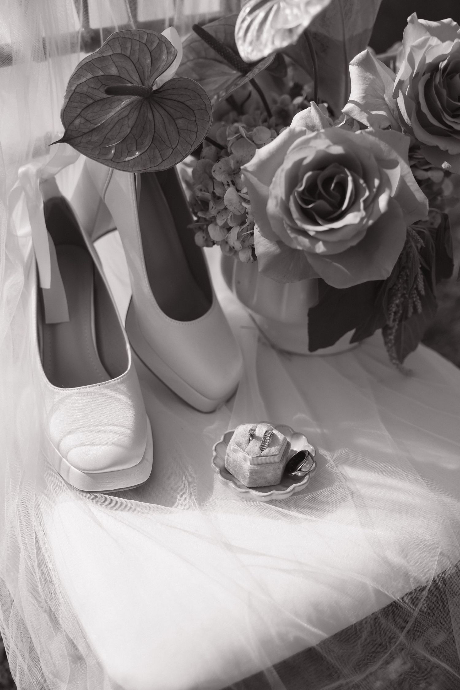 Details from a wedding assisted by Events by Lauren Ashlee.