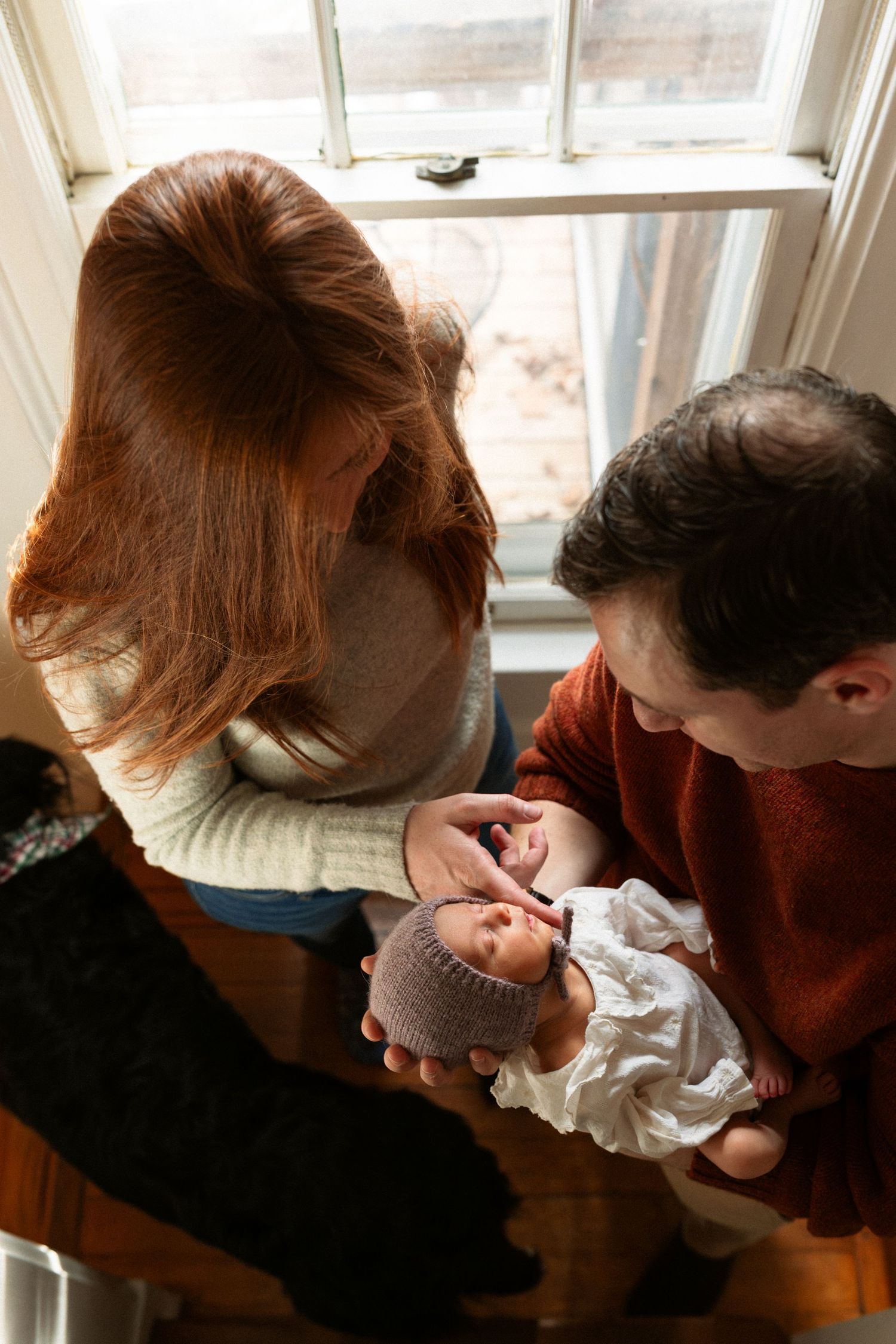 St. Louis lifestyle newborn photographer