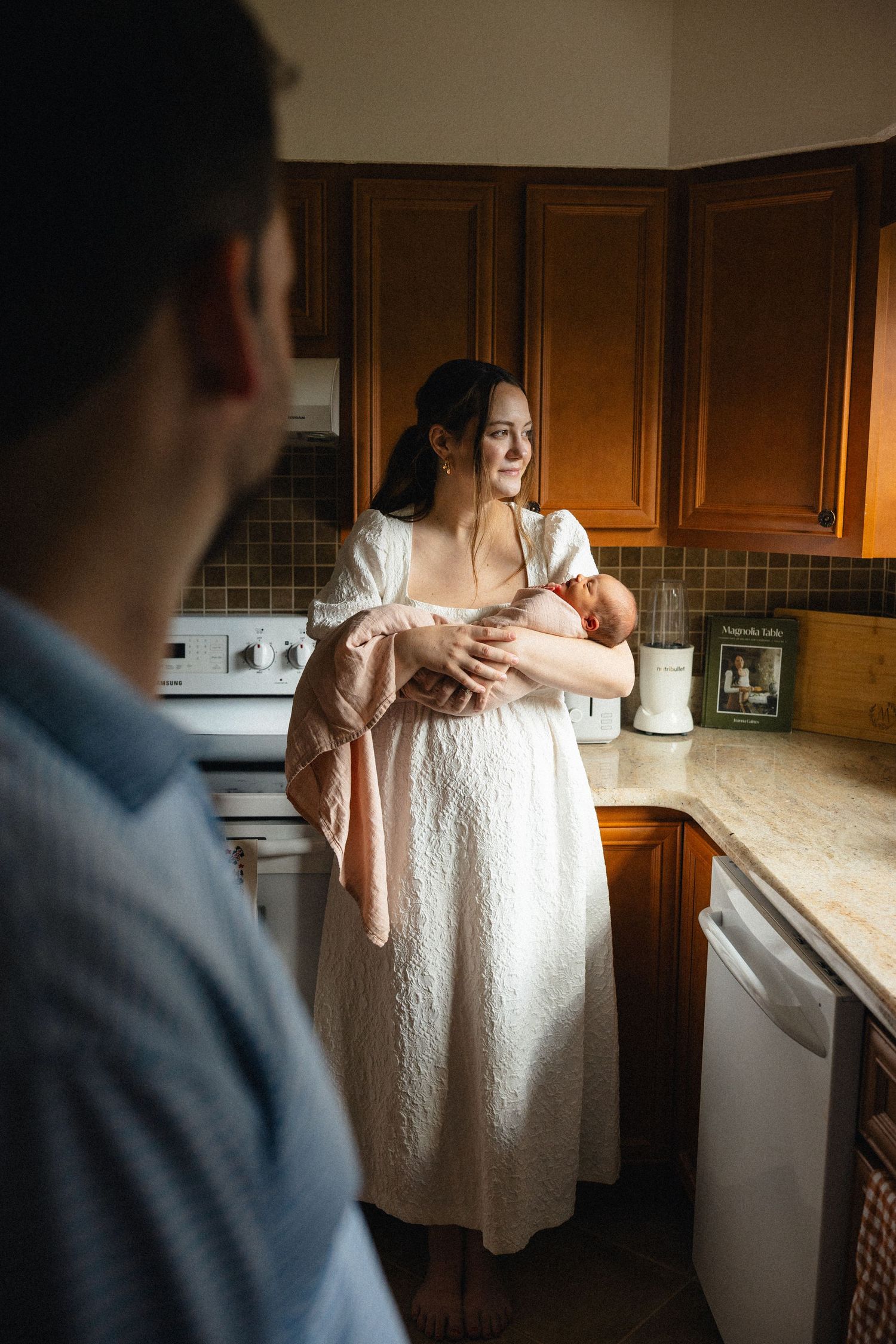 St. Louis lifestyle newborn photographer