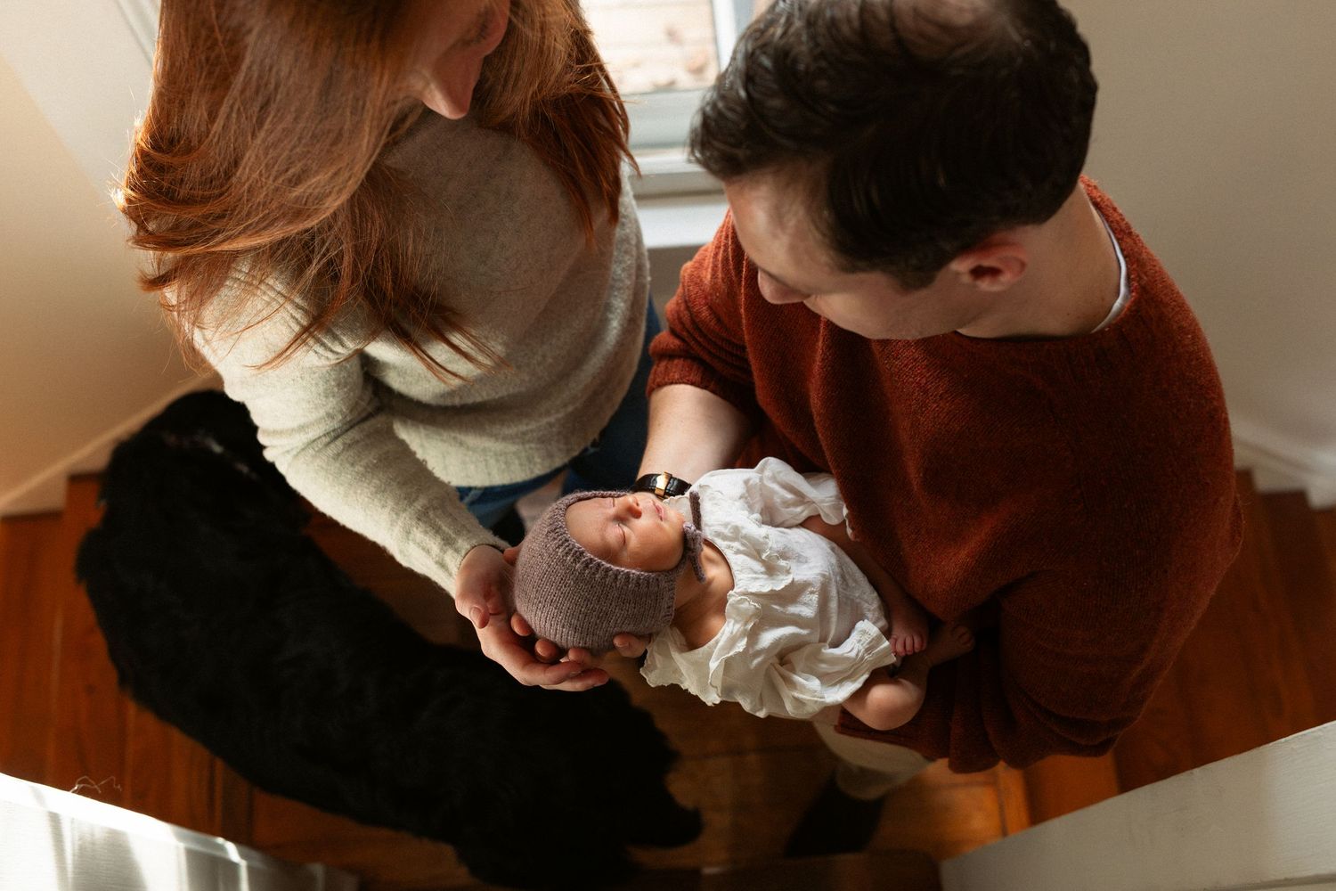 St. Louis lifestyle newborn photographer