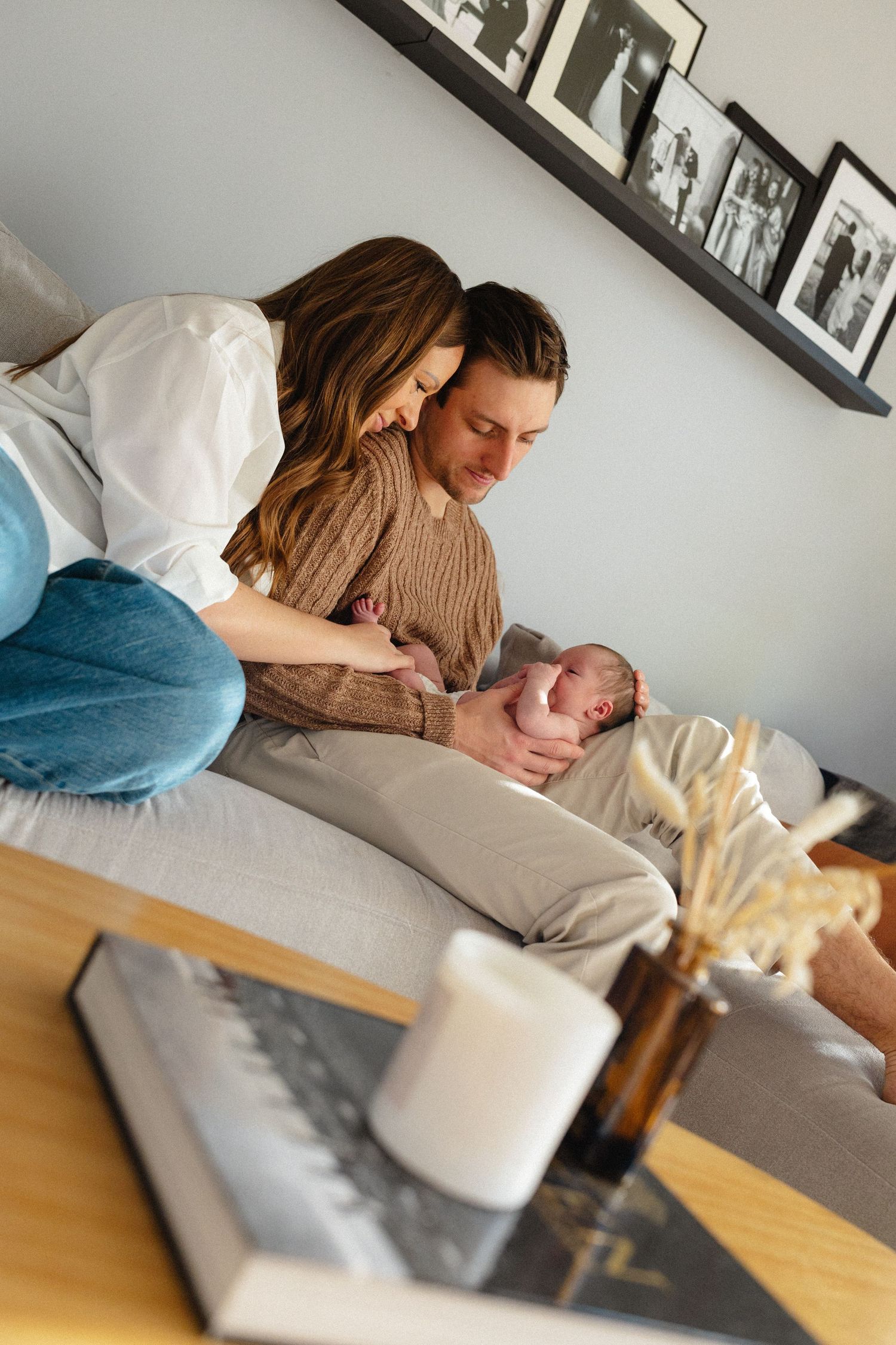St. Louis lifestyle newborn photographer