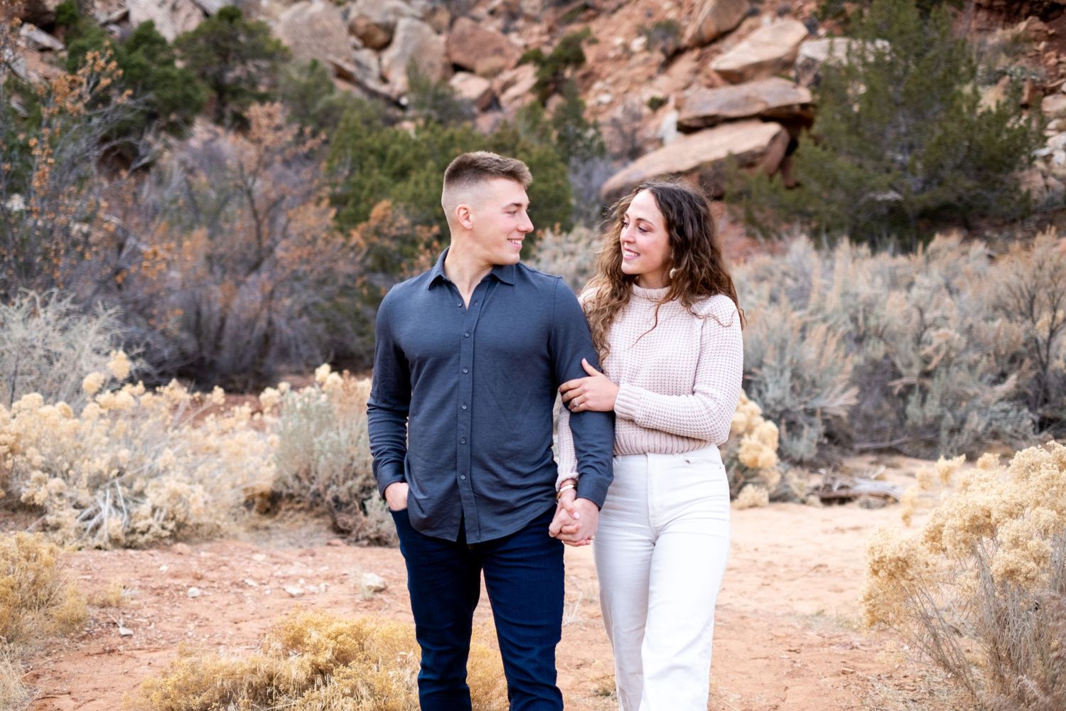 Engagement Photography in Grand Junction, Colorado in the Colorado National Monument