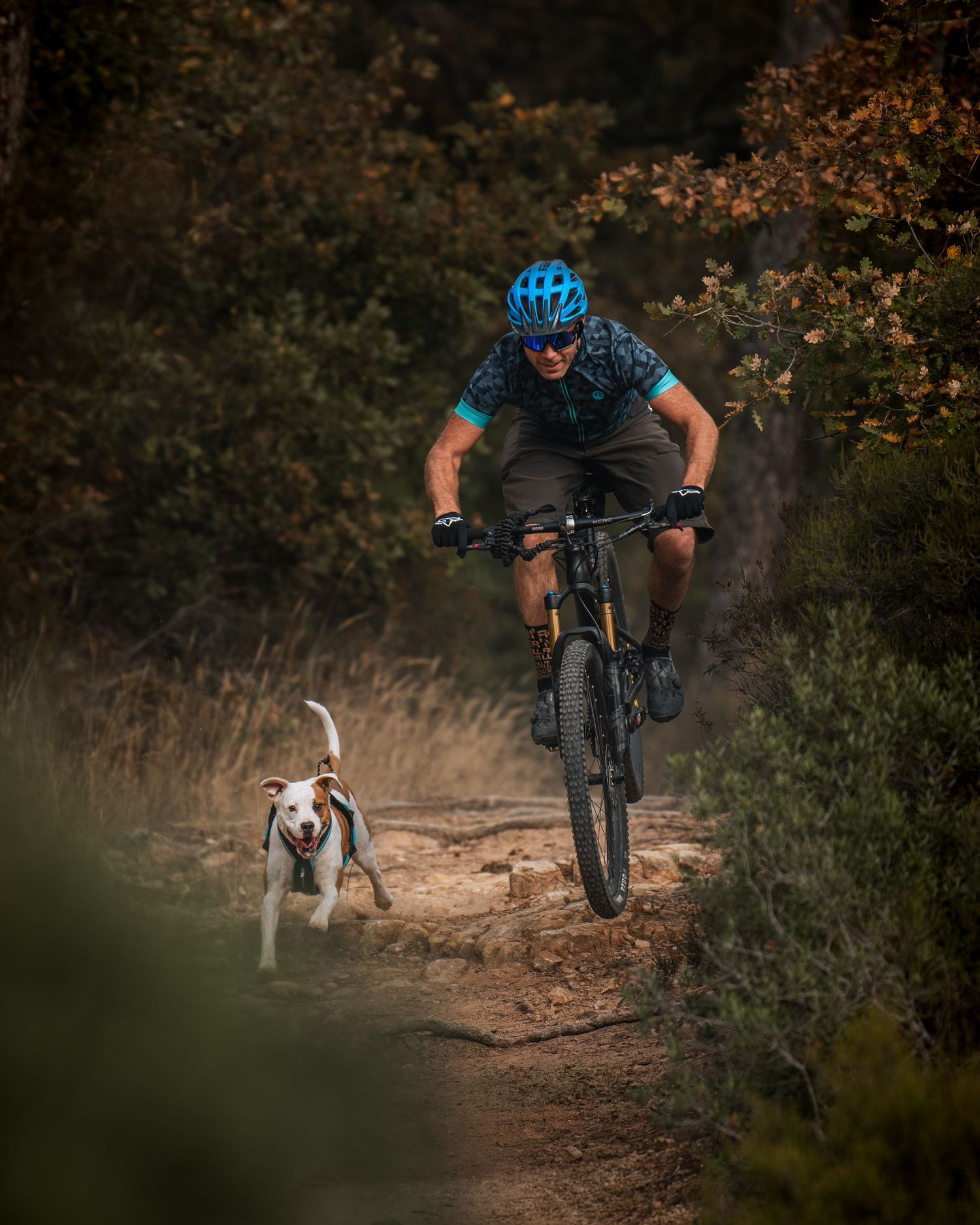 Cani VTT - Côte d'azur - Emd Photographie - Sport, lifestyle, famille