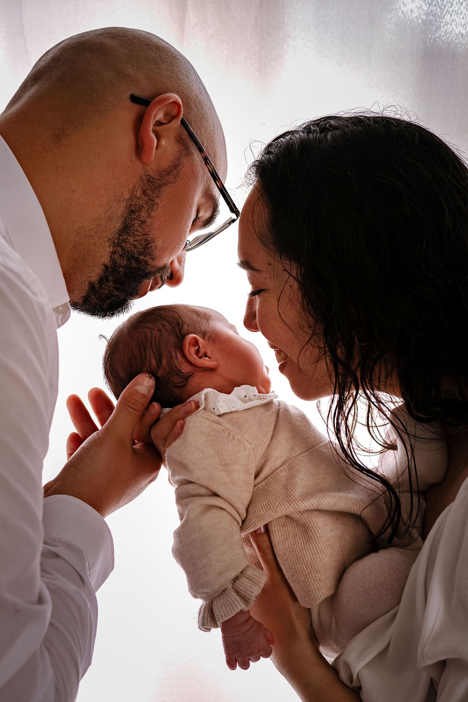 Séance naissance en extérieur à Langon La Réole Bazas – photographe naissance