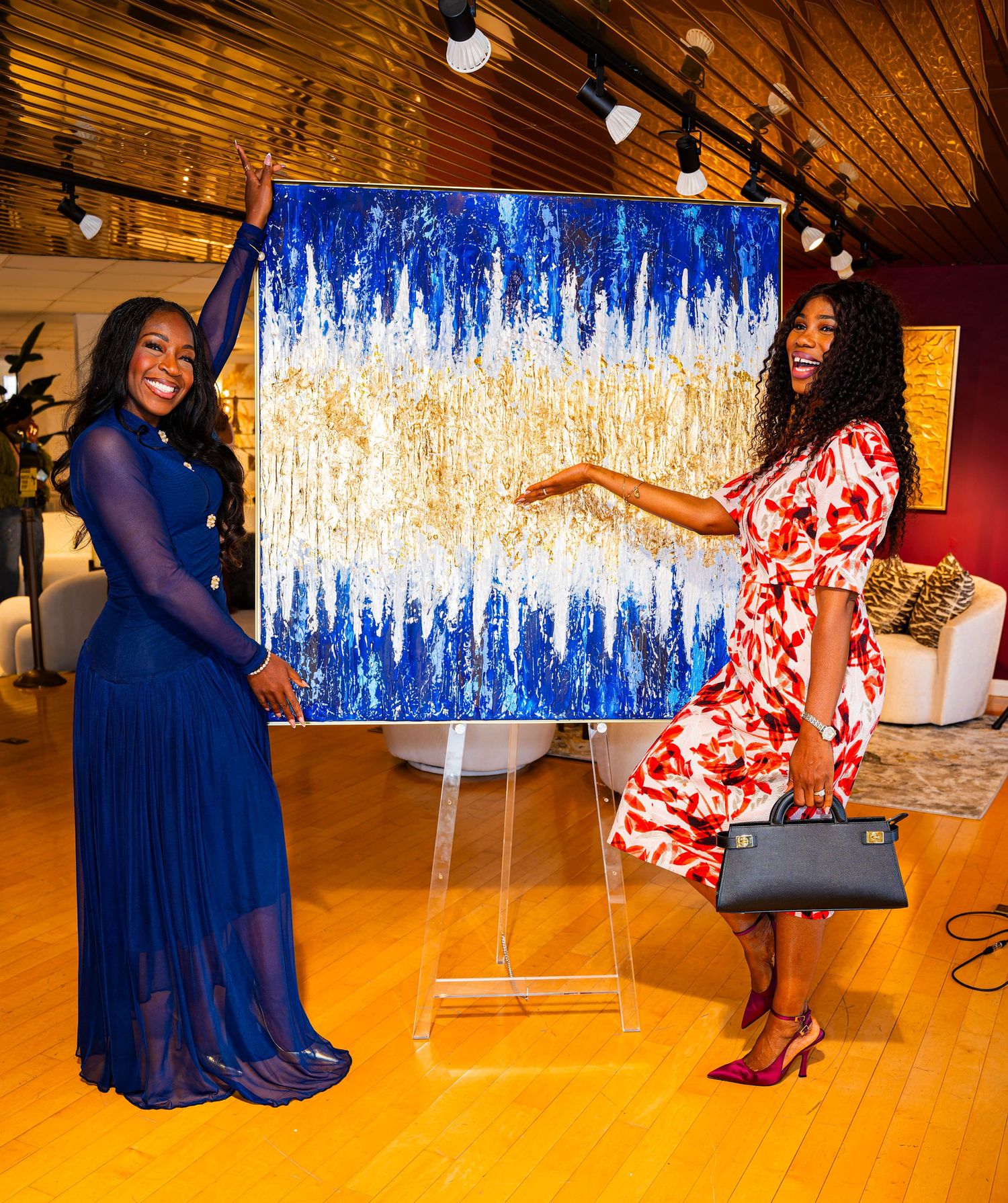 Art gallery event