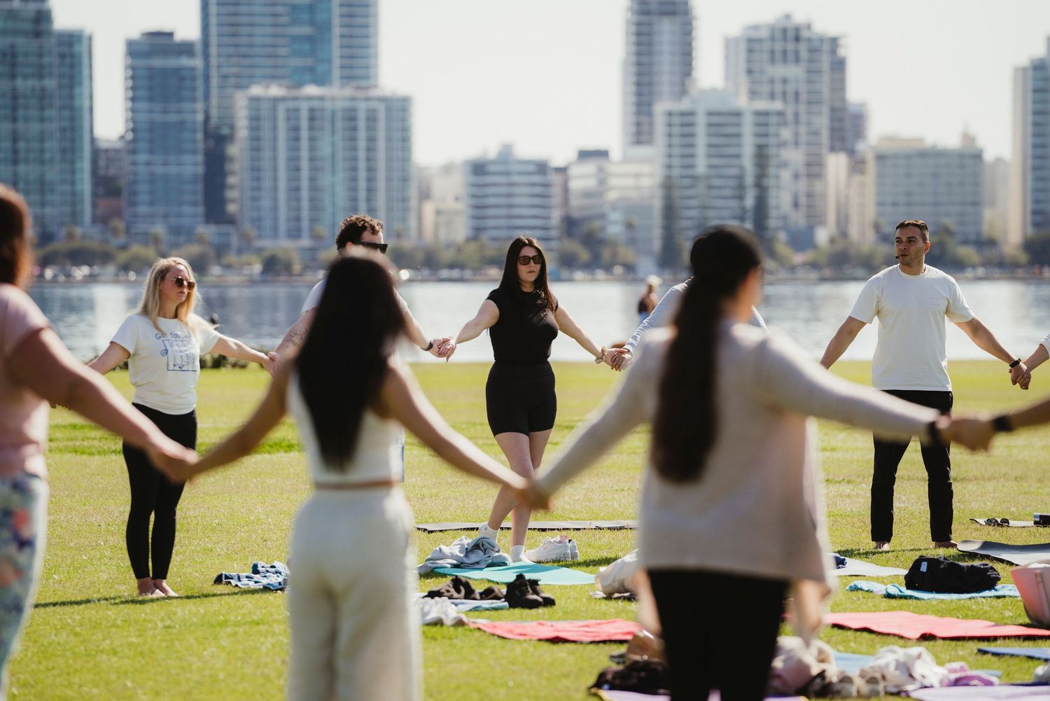 Asana Breathwork Community Session 2025 - hand holding