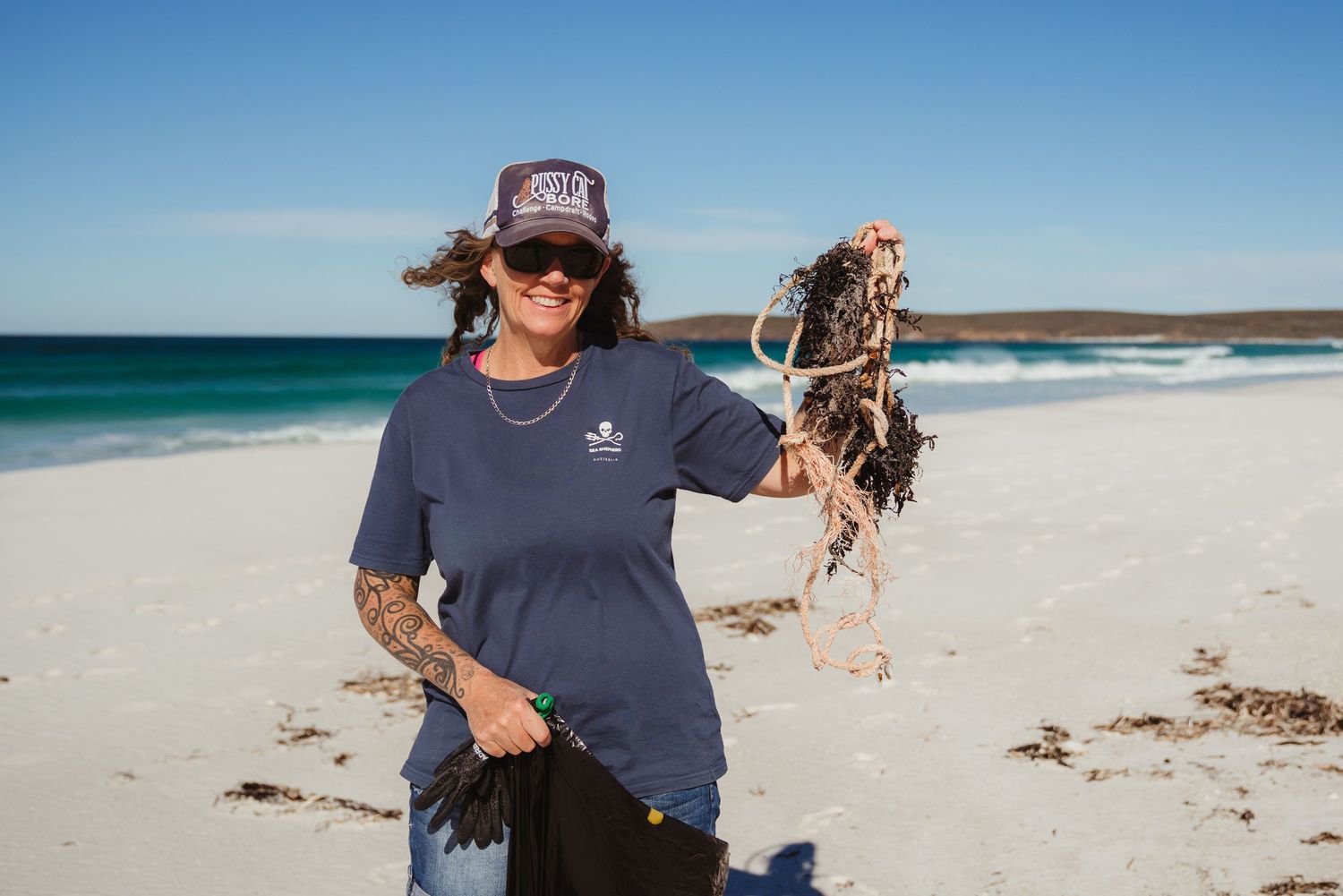 Bremer Bay beach clean up