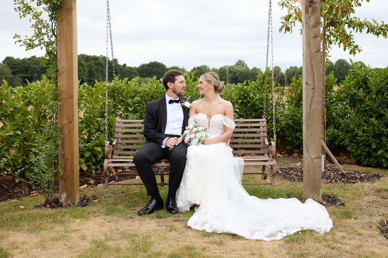 wedding couples portrait