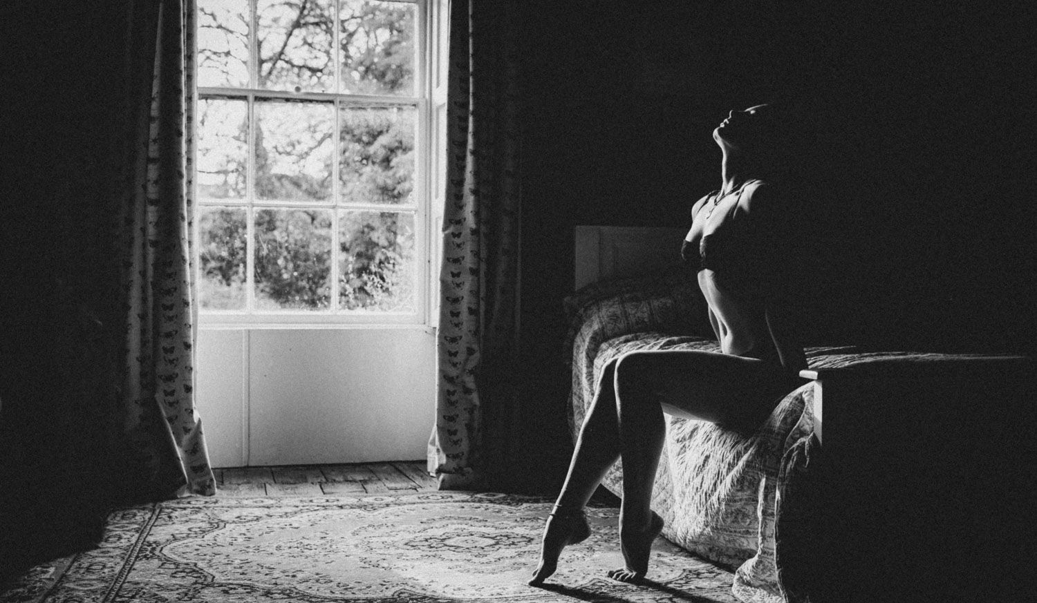 Artistic portrait emphasizing mood, presence, and individuality in fine art photography.