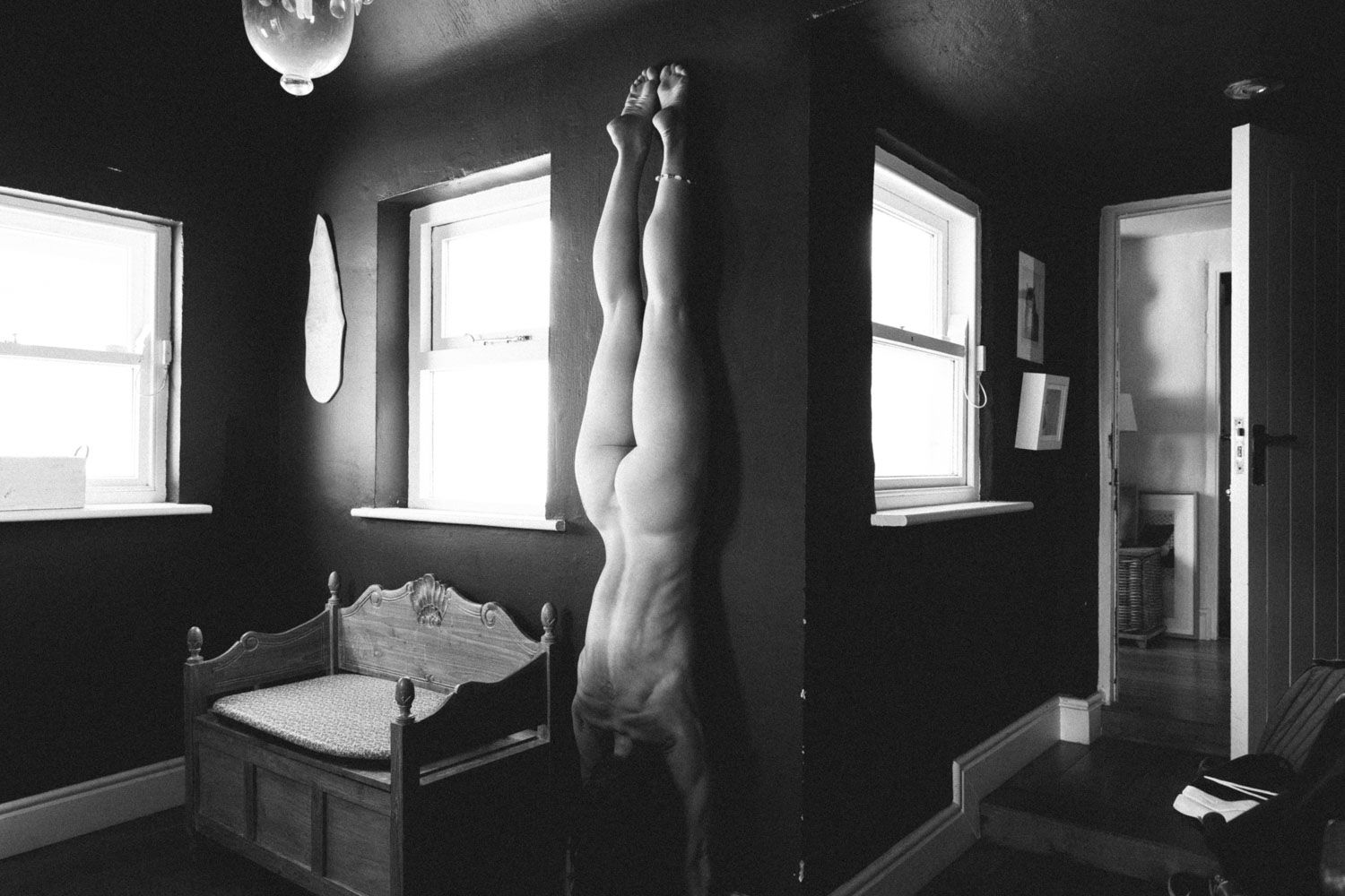 Abstract torso photograph highlighting curves and graceful movement.