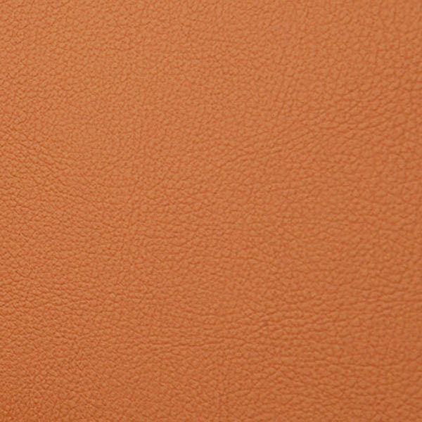 Close-up texture of brown leather material showing natural grain pattern and surface details.