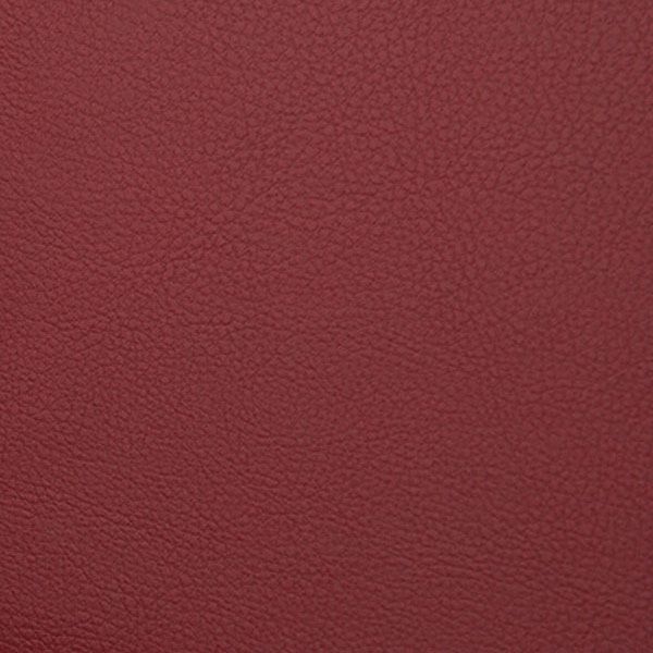 Close-up texture of deep burgundy red leather material showing a subtle grain pattern and surface detail.