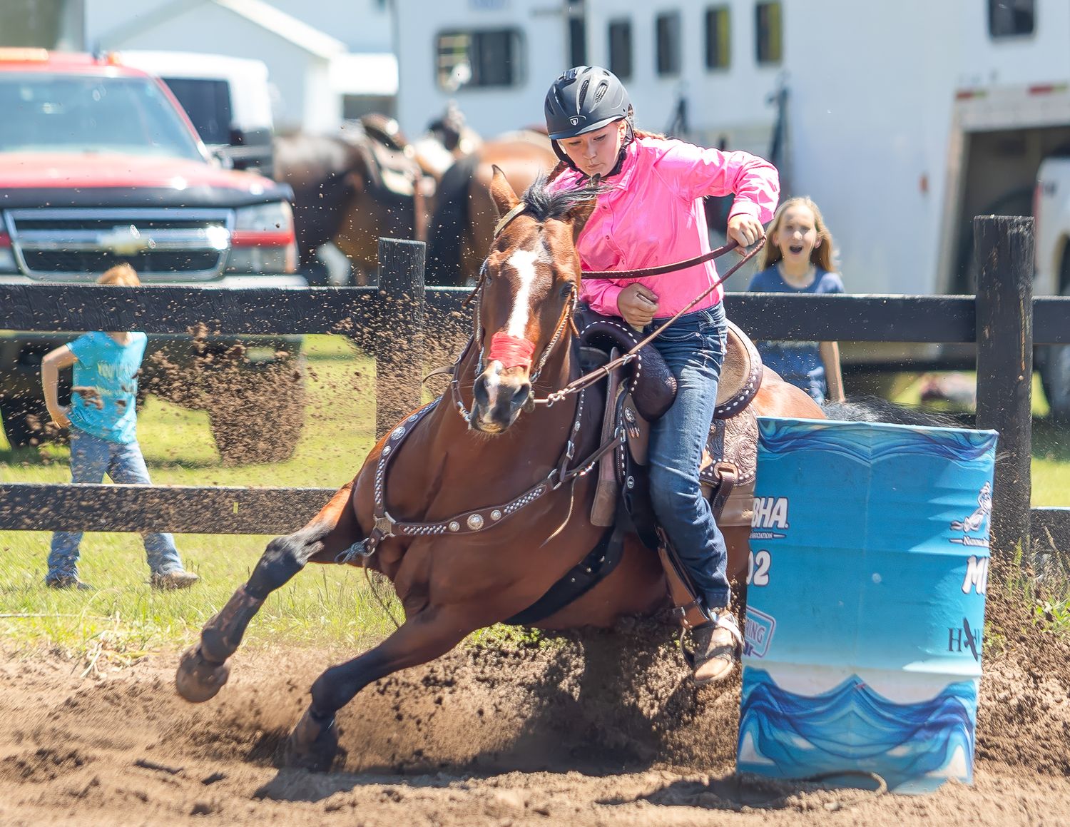 Horse racing, Coldspring Farms, Maple City, Trudy Galla Photography