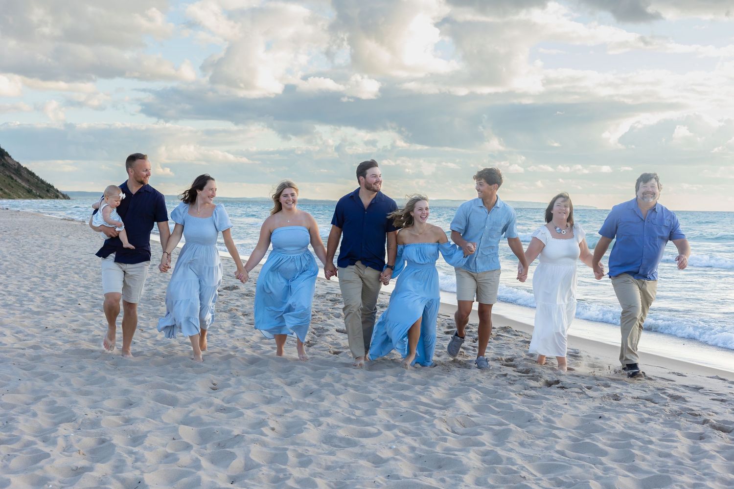 Family shoot - Lake Michigan, Empire, Trudy Galla Photography