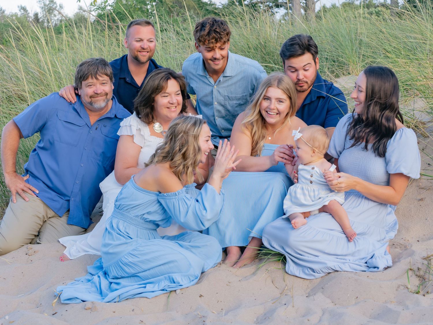 Family shoot - Empire Beach/Lake Michigan, Trudy Galla Photography