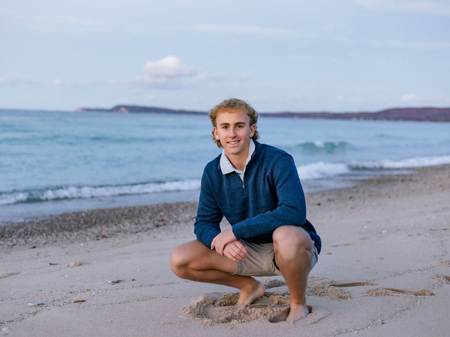 Trudy Galla Photography - Senior Photo shoot - Lake Michigan