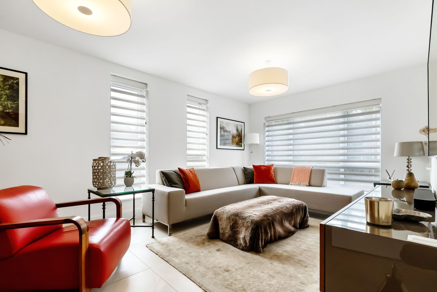 Modern interiors photography with fast turnaround for rentals.