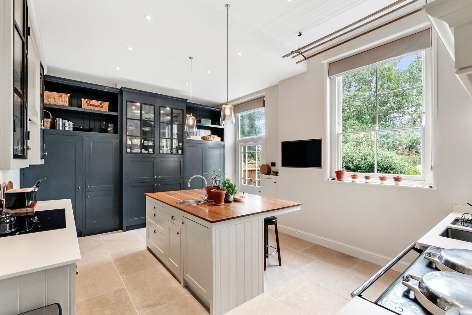 Modern kitchen interior design photography in St Neots.