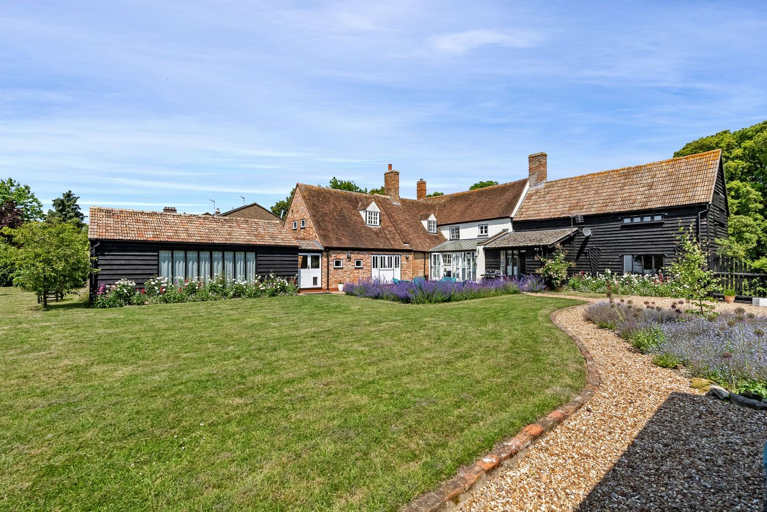 Luxury country real estate photography near Cambridge.