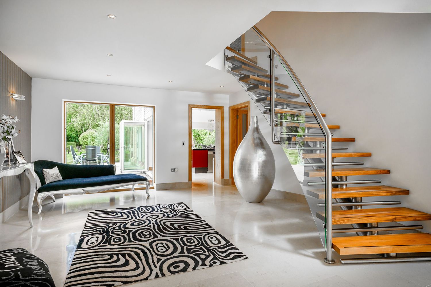 Professional interior staircase photography in St Ives.