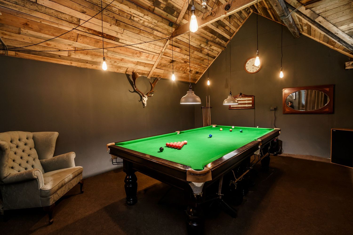 Stylised commercial photography for outbuildings and event spaces.