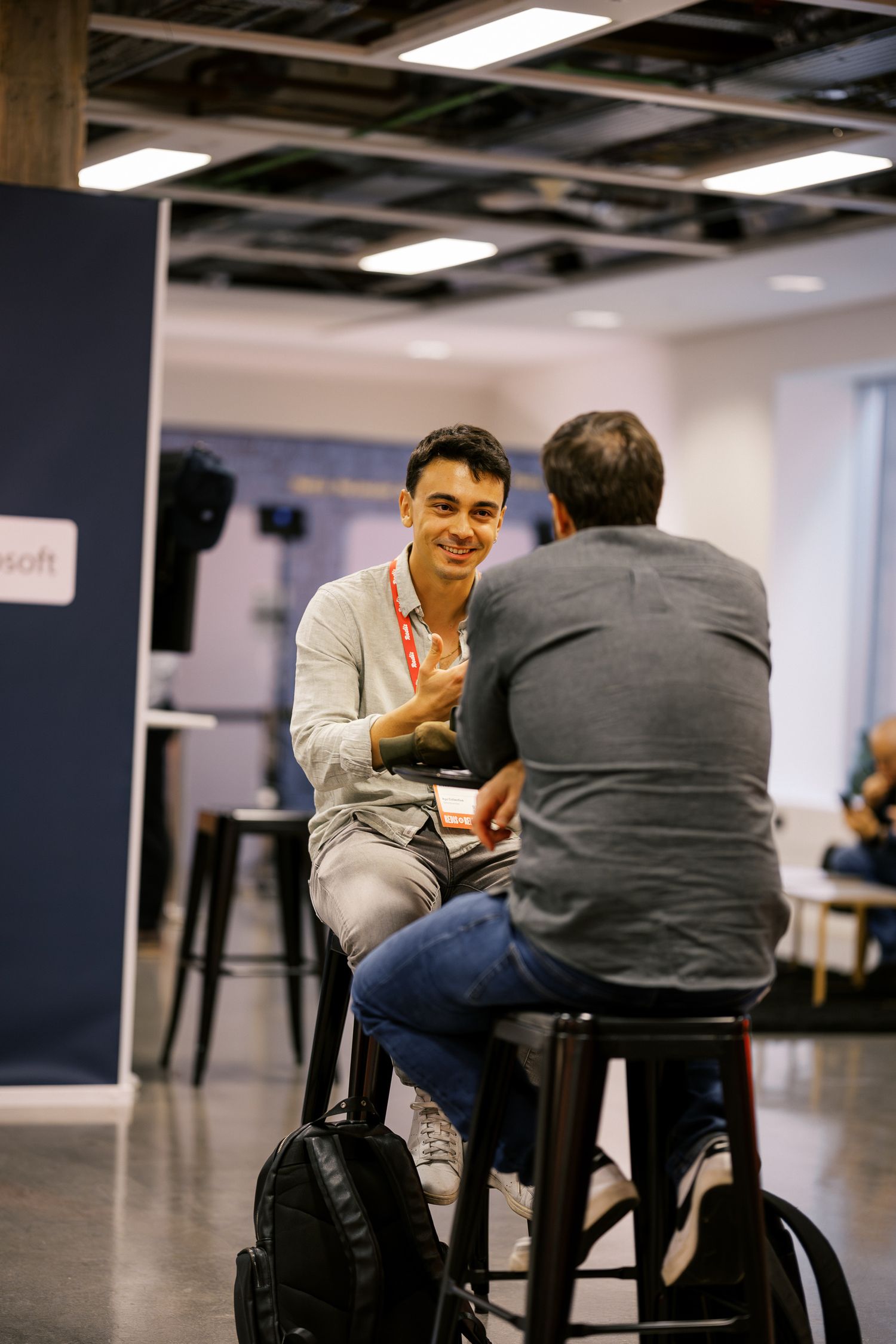 Candid delegate photos captured discreetly at a networking event in St Ives.