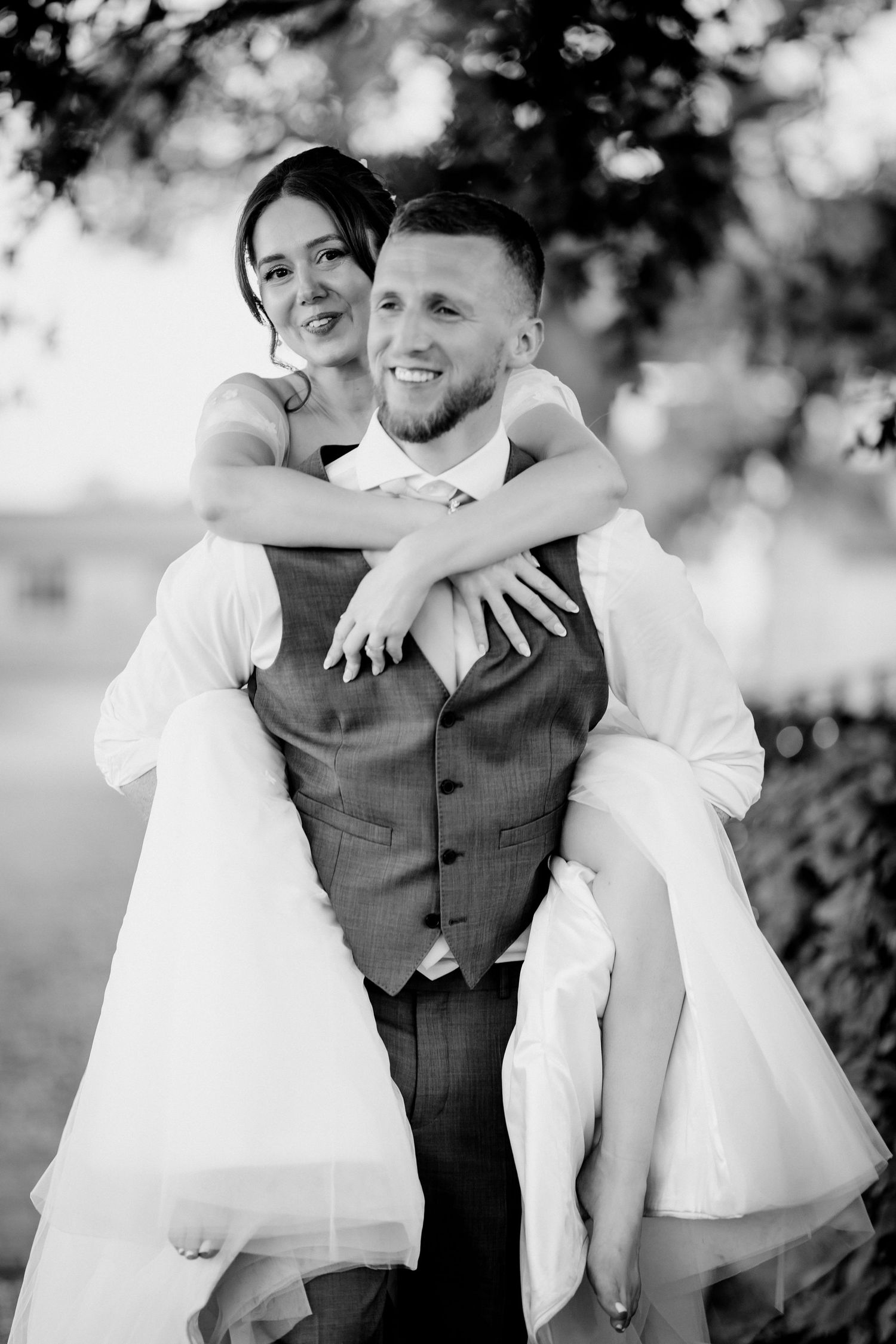 Documentary wedding ceremony photography in the Rickety Barn at Bassmead Manor Barns.