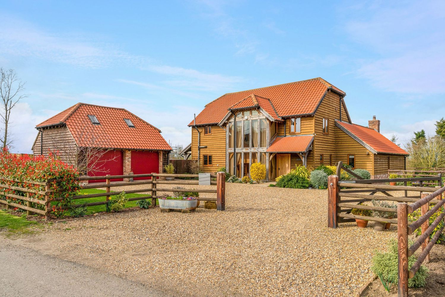 Natural light property photographer capturing rural homes in Cambridge.