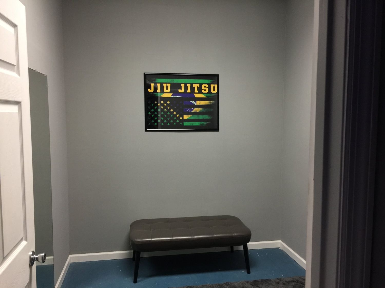Brazilian Jiu-Jitsu training mats at KravHIIT in Rincon, Georgia
