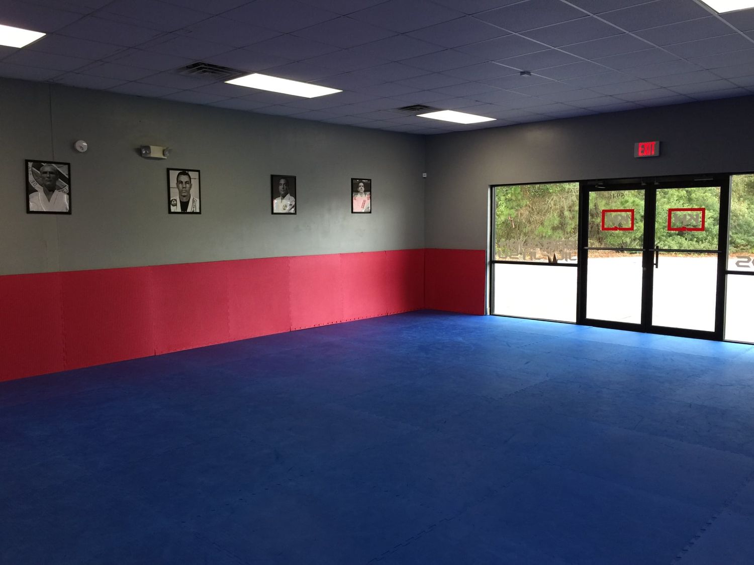 Brazilian Jiu-Jitsu training mats at KravHIIT in Rincon, Georgia