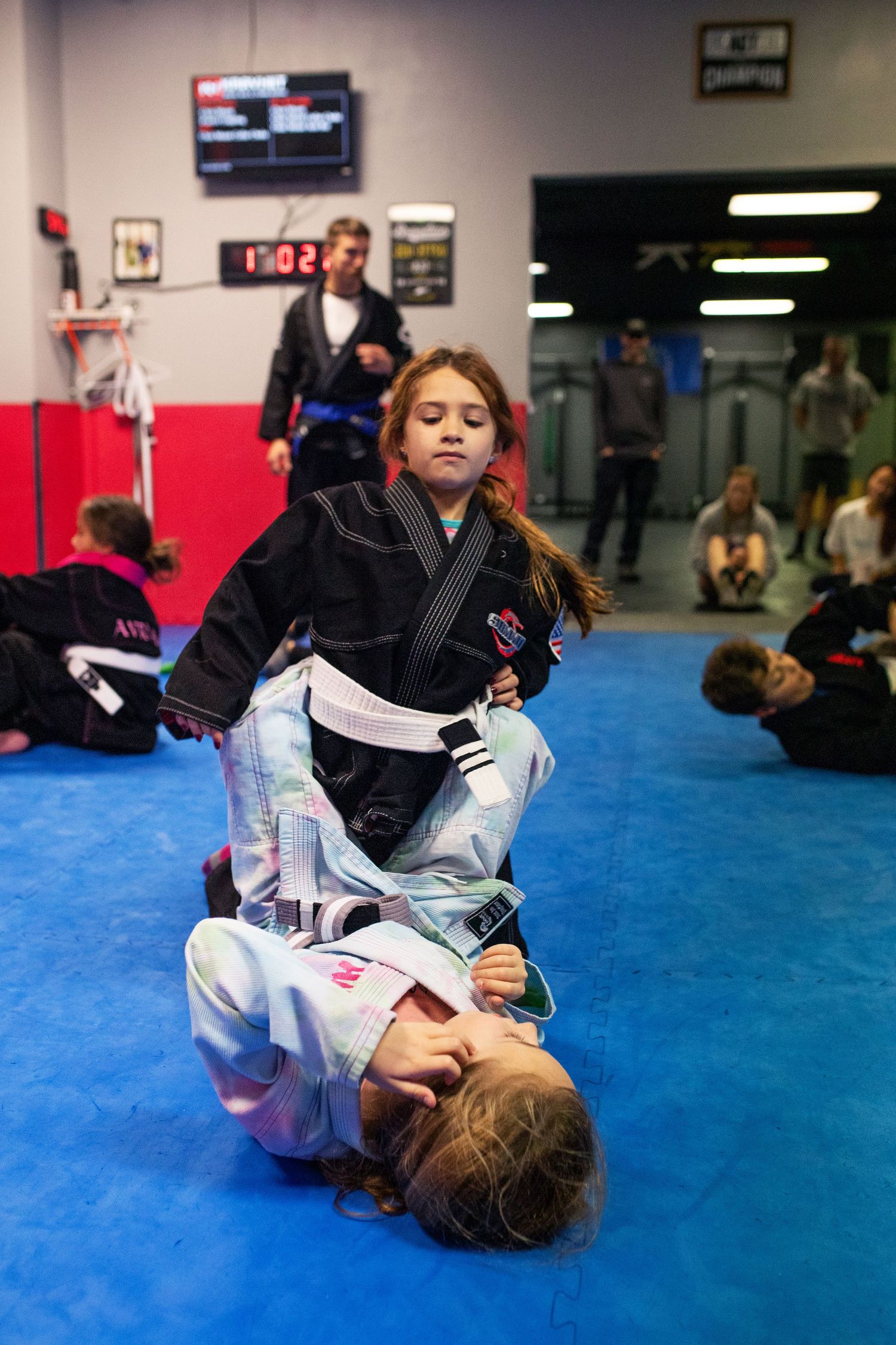 Youth martial arts training focused on confidence and discipline