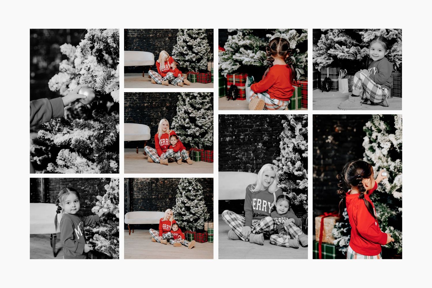 Studio holiday session at Billings Open Studio in downtown Billings, Montana