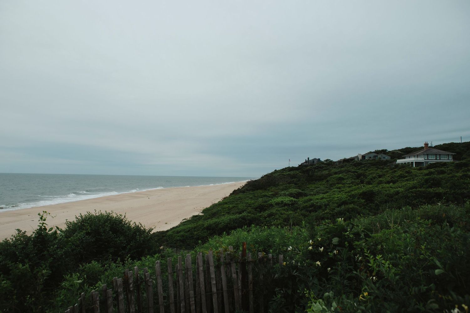 Montauk, Ocean, Green, Nature, Landscape
